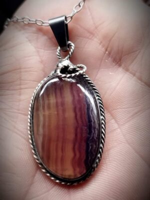 Fluorit - Tiffany technika