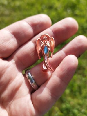 Talisman „Anděl světla“ – ochrana, vize a síla měděného světla - vytvořím na přání