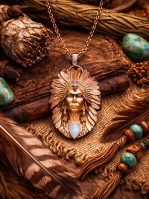 "Indiánská šamanka "– talisman z dílny Sirius