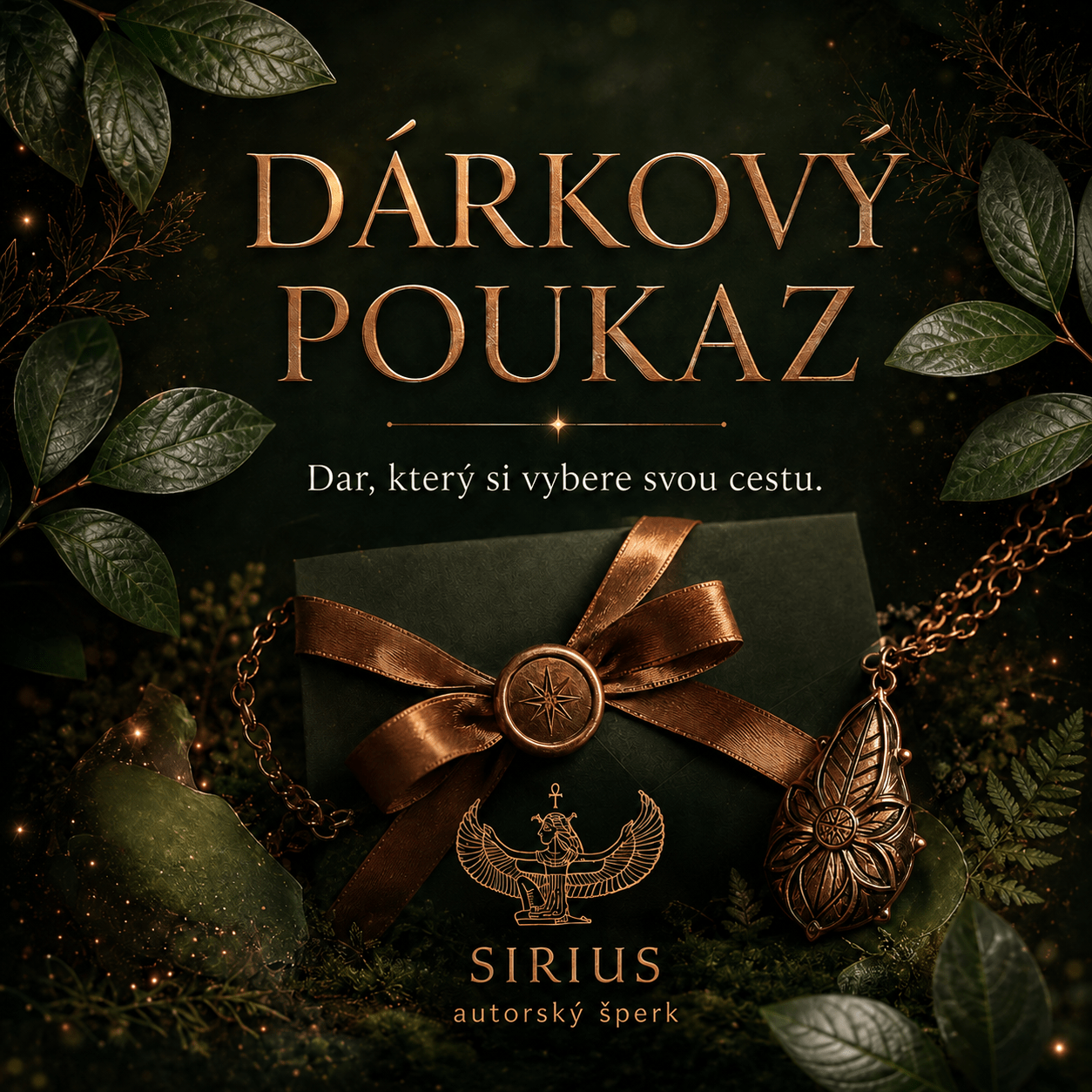 Dárkový poukaz Sirius – dar, který si vybere svou cestu